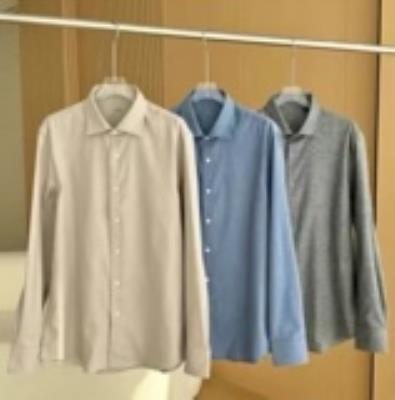 wholesale quality ermenegildo zegna silk shirts model no. 14